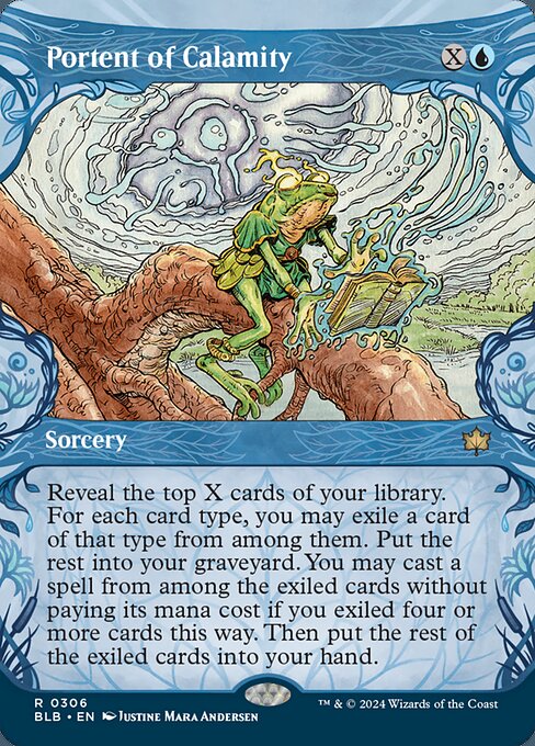 BLB: Portent of Calamity (Showcase) (Foil)