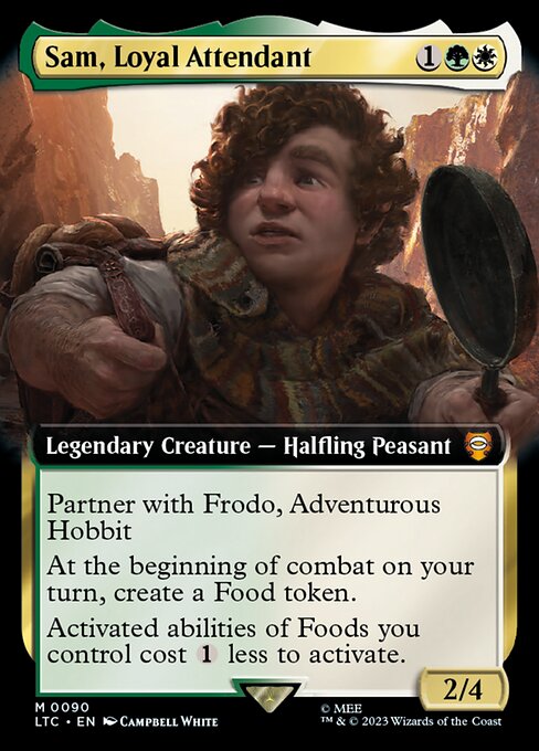 LTC: Sam, Loyal Attendant (Extended Art) (Foil)