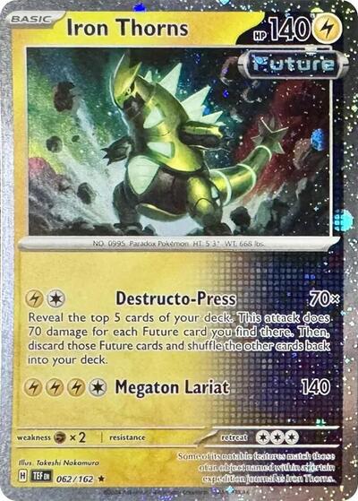 MCAP: Iron Thorns - 062/162 (Cosmos Holo) (Holofoil)