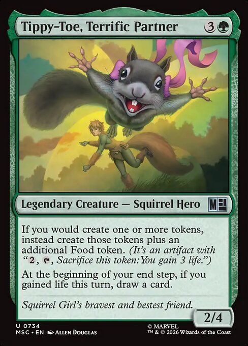 MSC: Tippy-Toe, Terrific Partner (Foil)