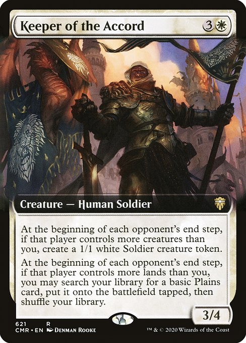 CMR: Keeper of the Accord (Extended Art) (Foil)