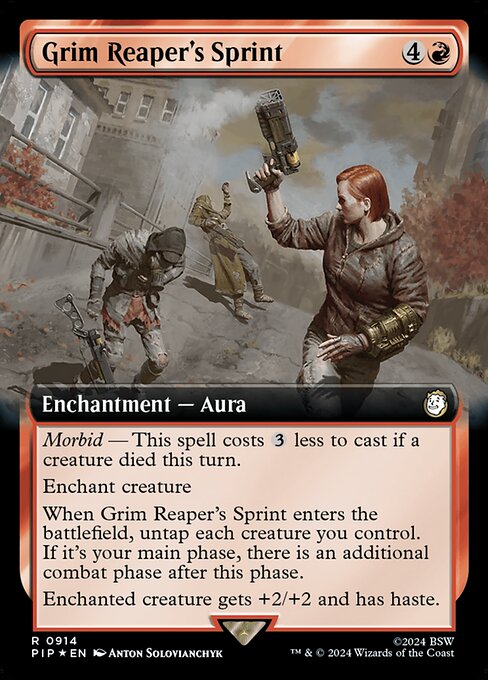 PIP: Grim Reaper's Sprint (Extended Art) (Surge Foil)