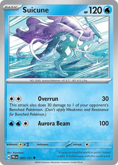 PRE: Suicune (Reverse Holofoil)