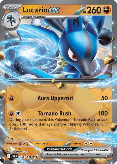PRE: Lucario ex (Holofoil)