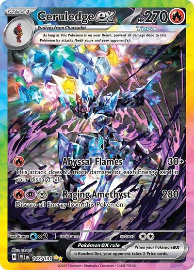 PRE: Ceruledge ex (Holofoil)