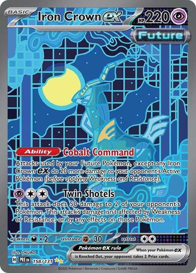 PRE: Iron Crown ex (Holofoil)