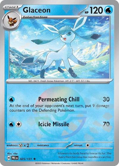PRE: Glaceon (Poke Ball Pattern) (Holofoil)