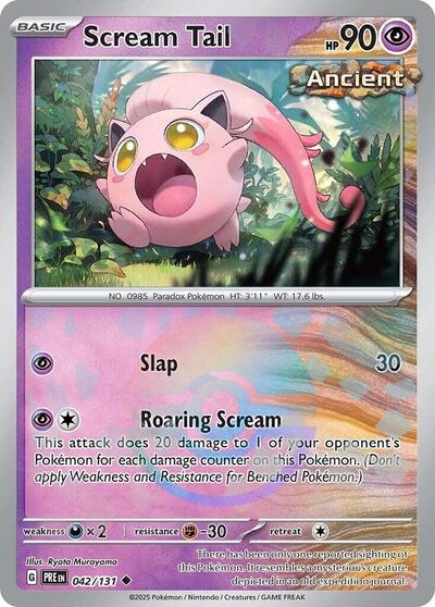 PRE: Scream Tail (Poke Ball Pattern) (Holofoil)