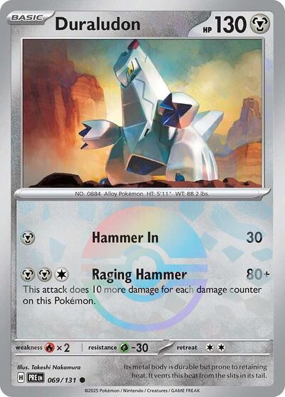 PRE: Duraludon (Poke Ball Pattern) (Holofoil)