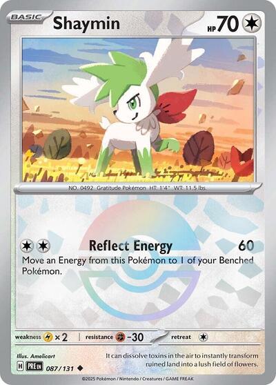 PRE: Shaymin (Poke Ball Pattern) (Holofoil)