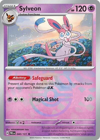 PRE: Sylveon (Master Ball Pattern) (Holofoil)