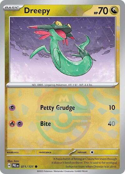 PRE: Dreepy (Master Ball Pattern) (Holofoil)