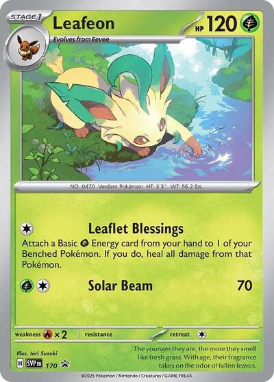 SVP: Leafeon - 170 (Cosmos Holo) (Holofoil)