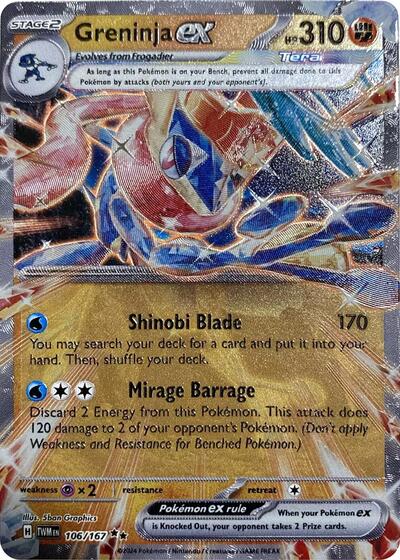 MCAP: Greninja ex (GameStop Metal Card)