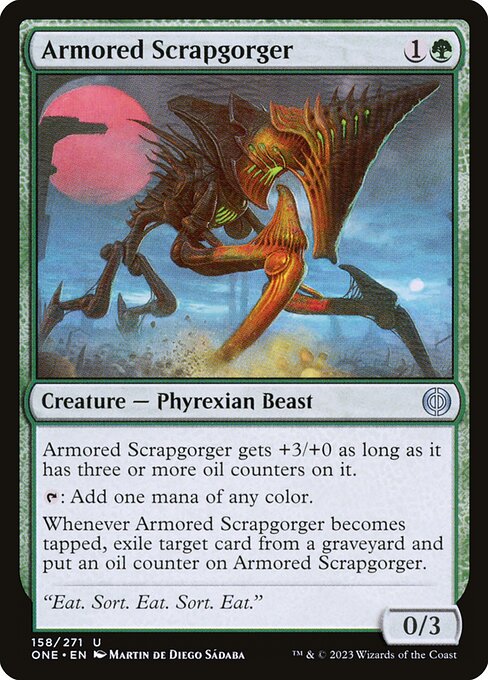 ONE: Armored Scrapgorger (Foil)