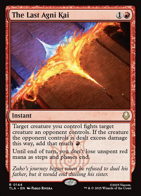 TLA: The Last Agni Kai (Foil)