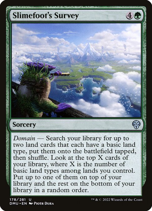 DMU: Slimefoot's Survey (Foil)