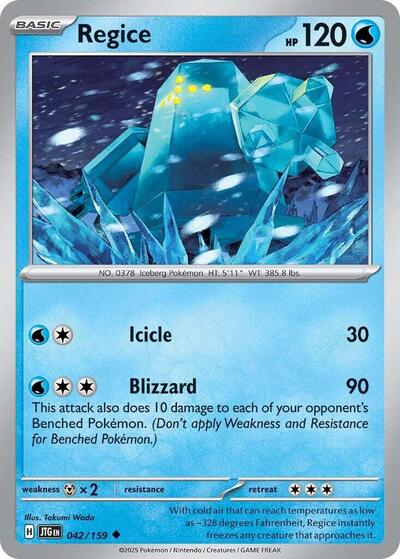 JTG: Regice (Reverse Holofoil)