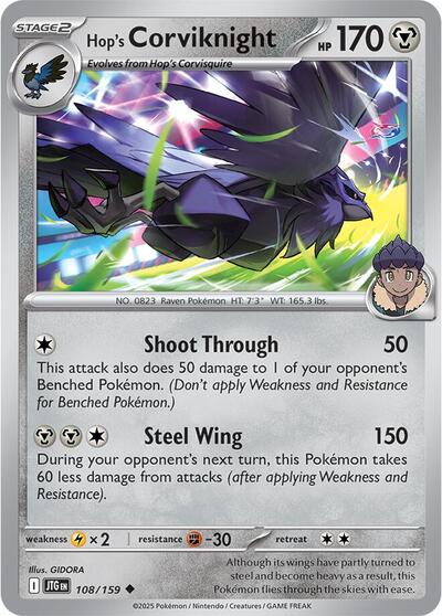 JTG: Hop's Corviknight