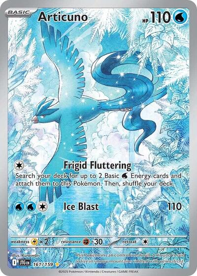 JTG: Articuno - 161/159 (Holofoil)