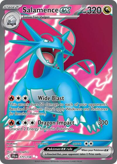 JTG: Salamence ex - 177/159 (Holofoil)