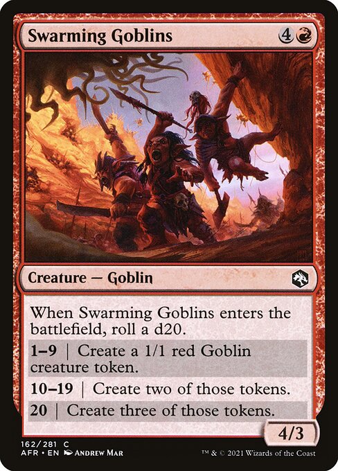 AFR: Swarming Goblins (Foil)