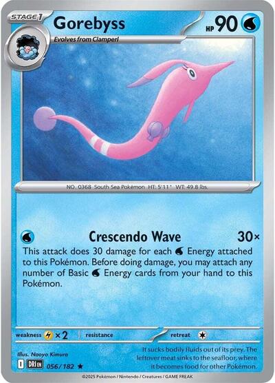 DRI: Gorebyss (Reverse Holofoil)