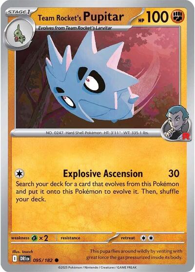 DRI: Team Rocket's Pupitar