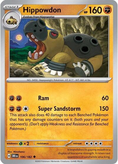 DRI: Hippowdon (Reverse Holofoil)
