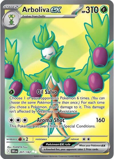 DRI: Arboliva ex - 207/182 (Holofoil)