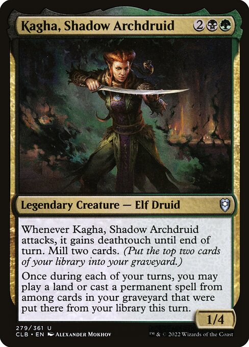 CLB: Kagha, Shadow Archdruid (Foil)