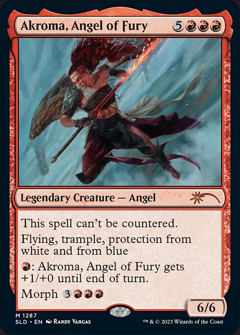 SLD: Akroma, Angel of Fury (Foil)