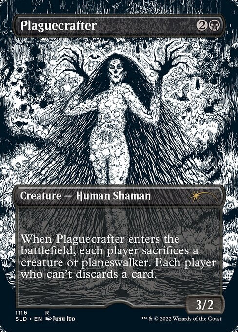 Plaguecrafter (Japanese Borderless Etched Foil) [Secret Lair Drop Series] main image 0