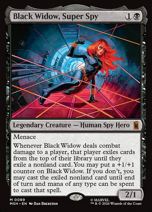 MSH: Black Widow, Super Spy