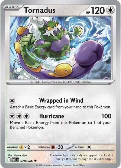 WHT: Tornadus (Reverse Holofoil)