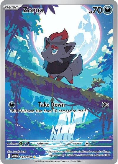 WHT: Zorua - 142/086 (Holofoil)