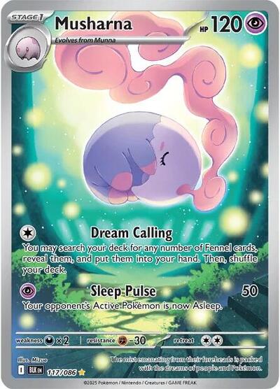 BLK: Musharna - 117/086 (Holofoil)