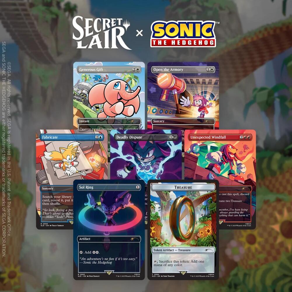Secret Lair: Sonic the Hedgehog - Chasing Adventure