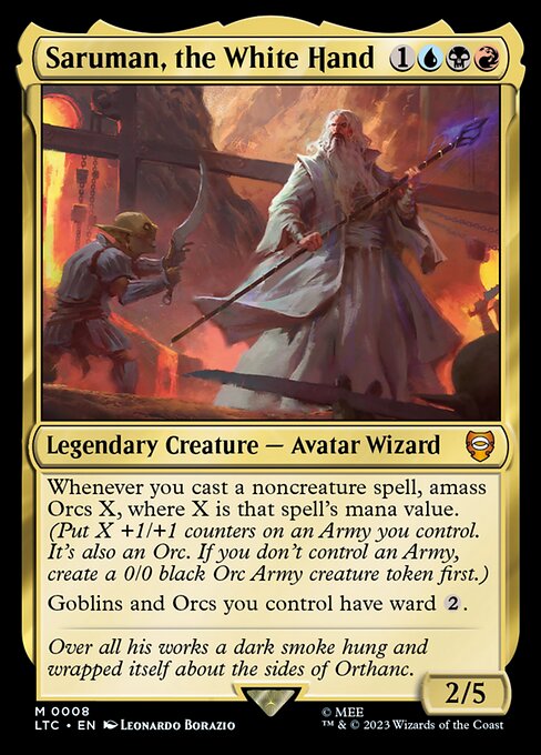 LTC: Saruman, the White Hand (Foil)