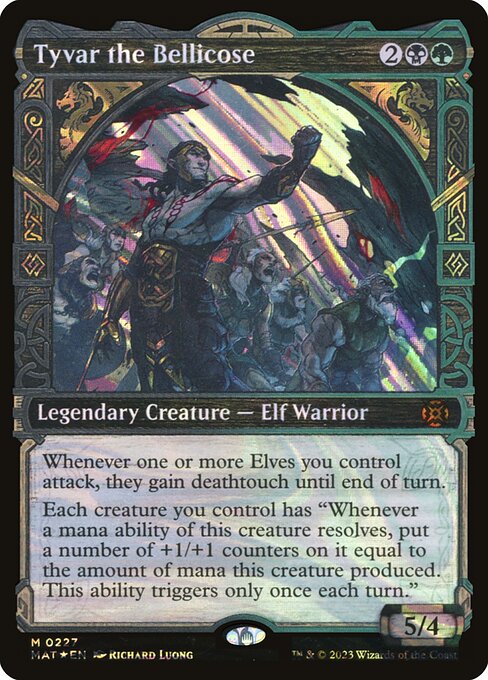 MAT: Tyvar the Bellicose (Halo Foil)