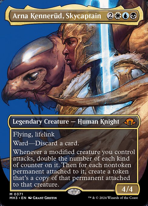 MH3: Arna Kennerud, Skycaptain (Borderless) (Foil)