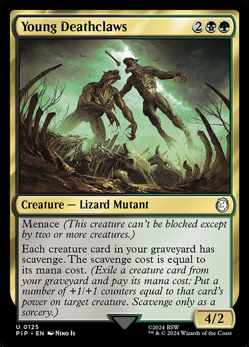 PIP: Young Deathclaws (Foil)