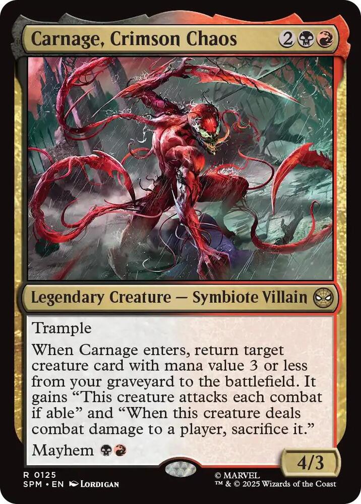 SPM: Carnage, Crimson Chaos (Foil)
