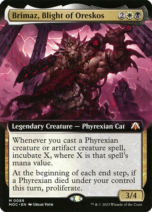 MOC: Brimaz, Blight of Oreskos (Extended Art) (Foil)