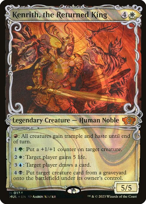MUL: Kenrith, the Returned King (Halo Foil)