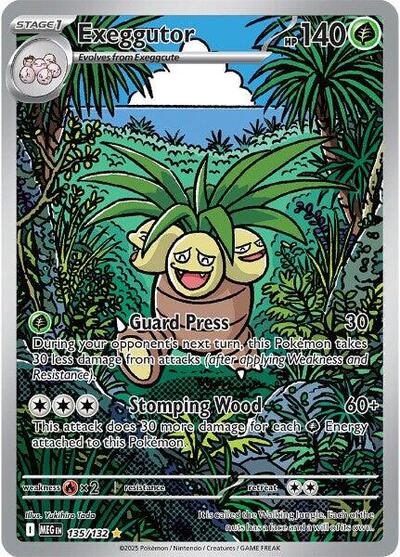 MEG: Exeggutor - 135/132 (Holofoil)