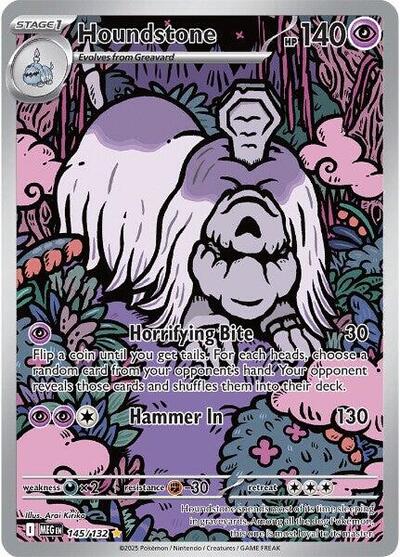 MEG: Houndstone - 145/132 (Holofoil)