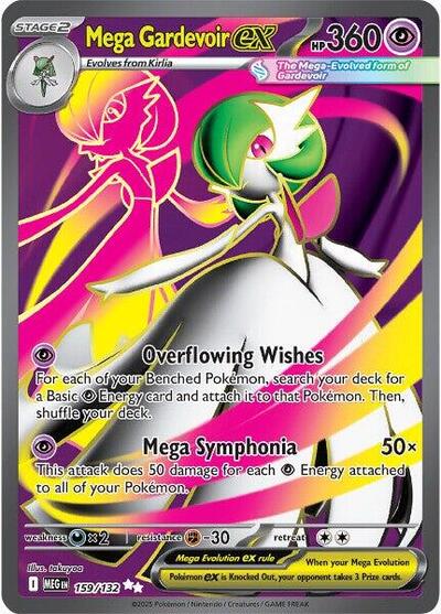 MEG: Mega Gardevoir ex - 159/132 (Holofoil)