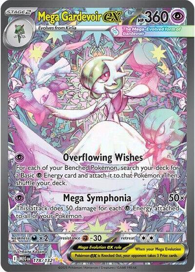 MEG: Mega Gardevoir ex - 178/132 (Holofoil)