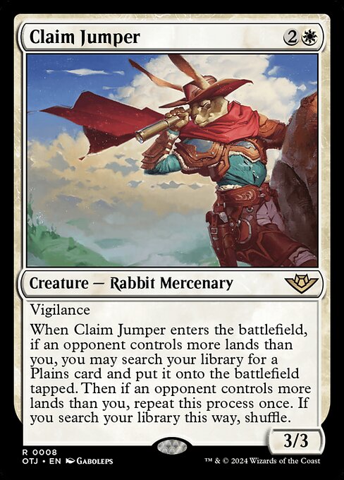 OTJ: Claim Jumper (Foil)